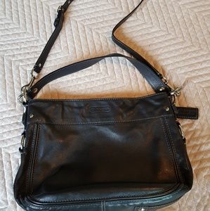 Coach Leather ZOE Convertible Shoulder Bag